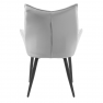 Étkezőszék, szürke Velvet szövet/fekete, MAIRIN TYP 1