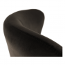Dizájnos fotel, szürkésbarna TAUPE Velvet anyag, TENAL Dizájnos fotel, szürkésbarna TAUPE Velvet anyag, TENAL