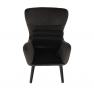 Dizájnos fotel, szürkésbarna TAUPE Velvet anyag, TENAL Dizájnos fotel, szürkésbarna TAUPE Velvet anyag, TENAL