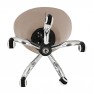Forgószék, szürkésbarna TAUPE textilbőr, KONOR