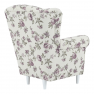 füles fotel, szövet rose 18, CHARLOT
