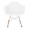 Hintaszék, fehér/bükkű, BEDVER