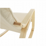 Hintaszék, nyírfa, krém szövet, SIVERT