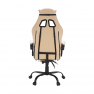 Irodai/gamer fotel, fekete/fehér/bézs, OZGE 2 NEW Irodai/gamer fotel, fekete/fehér/bézs, OZGE 2 NEW