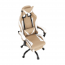 Irodai/gamer fotel, fekete/fehér/bézs, OZGE 2 NEW Irodai/gamer fotel, fekete/fehér/bézs, OZGE 2 NEW