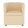 Klub fotel, bézs textilbőr, CALERA Klub fotel, bézs textilbőr, CALERA
