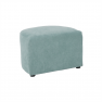 Klub fotel puffal, mentol, ROSE