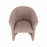 Klub fotel, pasztell rózsaszín anyag, CUBA Klub fotel, pasztell rózsaszín anyag, CUBA