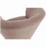 Klub fotel, pasztell rózsaszín anyag, CUBA Klub fotel, pasztell rózsaszín anyag, CUBA