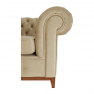 Luxus fotel, világosbarna, TIFANY 1