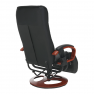 Masszázsfotel, fekete, ARTUŠ 2