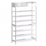 Cipőpolc, 7 soros, fehér, KATLEY