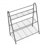 Polcállvány, 3 polcos, sötét szürke, VERUMA Polcállvány, 3 polcos, sötét szürke, VERUMA