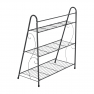 Polcállvány, 3 polcos, sötét szürke, VERUMA Polcállvány, 3 polcos, sötét szürke, VERUMA