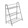 Polcállvány, 3 polcos, sötét szürke, VERUMA Polcállvány, 3 polcos, sötét szürke, VERUMA