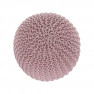 Kötött puff púderrózsaszín pamut, GOBI TIP 2