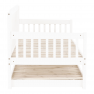 Kinyitható gyerekágy agý, fehér, masszív, PEDREZA Kinyitható gyerekágy agý, fehér, masszív, PEDREZA