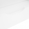 Fehér ágyneműtartós házikó ágy ELISIA