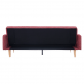 Kanapé ágyfunkcióval, bordó, MAVERA