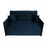 Kinyitható 3-as ülés, párizsi kék szövet Riviera, ALANA