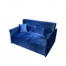 Kinyitható 3-as ülés, párizsi kék szövet Riviera, ALANA