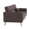 Kinyitható kanapé, barna, ARKADIA Kinyitható kanapé, barna, ARKADIA