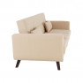 Kinyitható kanapé, bézs, ARKADIA
