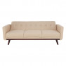 Kinyitható kanapé, bézs, ARKADIA