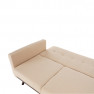 Kinyitható kanapé, bézs, ARKADIA