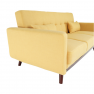 Kinyitható kanapé, mustár, ARKADIA