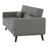 Kinyitható kanapé, szürke, ARKADIA