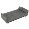 Kinyitható kanapé, szürke, ARKADIA