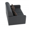 Kinyitható kanapé, szürke/barna, LUSITA Kinyitható kanapé, szürke/barna, LUSITA