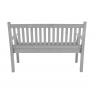Fából készült kerti pad, szürke, 124 cm, KOLNA Fából készült kerti pad, szürke, 124 cm, KOLNA