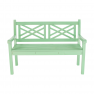 Fából készült kerti pad, neo mint, 124 cm, FABLA