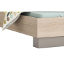 Ágykeret 160x200, arizona tölgyfa/szürke, GRAPHIC