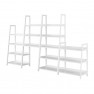 5 polcos állvány, fehér, REON TYP 3