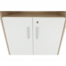 Irattartó zárható szekrénnyel, sonoma tölgy/fehér, JOHAN 2 NEW 10