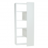 könyvespolc, fehér, KLOE I