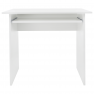 PC asztal, fehér, VERNER NEW