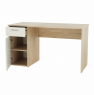 Számítógépasztal, sonoma tölgyfa/fehér, EGON