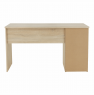 Számítógépasztal, sonoma tölgyfa/fehér, EGON