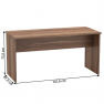 Íróasztal, kétoldalas, szilva, JOHAN 2 NEW 08 JH112 Íróasztal, kétoldalas, szilva, JOHAN 2 NEW 08 JH112