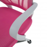 Irodai szék, rózsaszín/fehér, SANAZ TYP 2 Irodai szék, rózsaszín/fehér, SANAZ TYP 2
