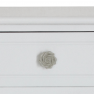2-fiókos komód. fehér. BRAIN 2