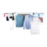 Ruhaszárító, fehér/szürke, ANDRO Ruhaszárító, fehér/szürke, ANDRO
