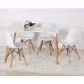 Modern szék, bükk+ fehér, CINKLA 3 NEW