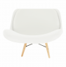 Szék, fehér/bükk, KEMAL NEW
