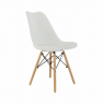 Szék, fehér/bükk, KEMAL NEW