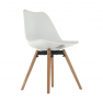 Szék, fehér/bükk, SEMER NEW